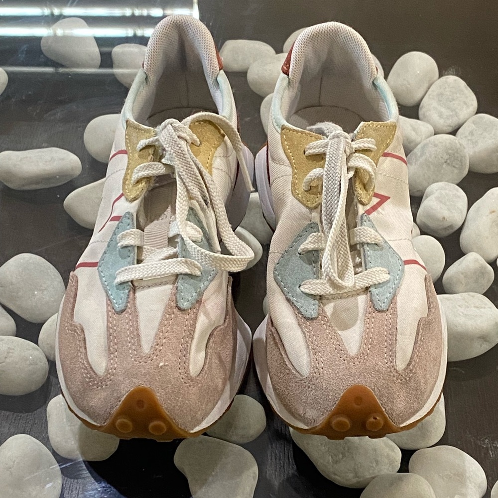 New Balance 327 Wide 'Oyster Pink Henna' Kids Sneakers